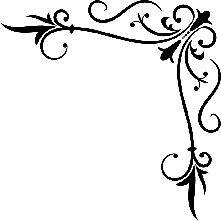 Corner Scroll Clip Art Png - Free Clipart Images