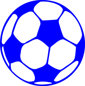 Blue football clipart - ClipartFox
