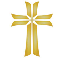Gold Cross Clipart