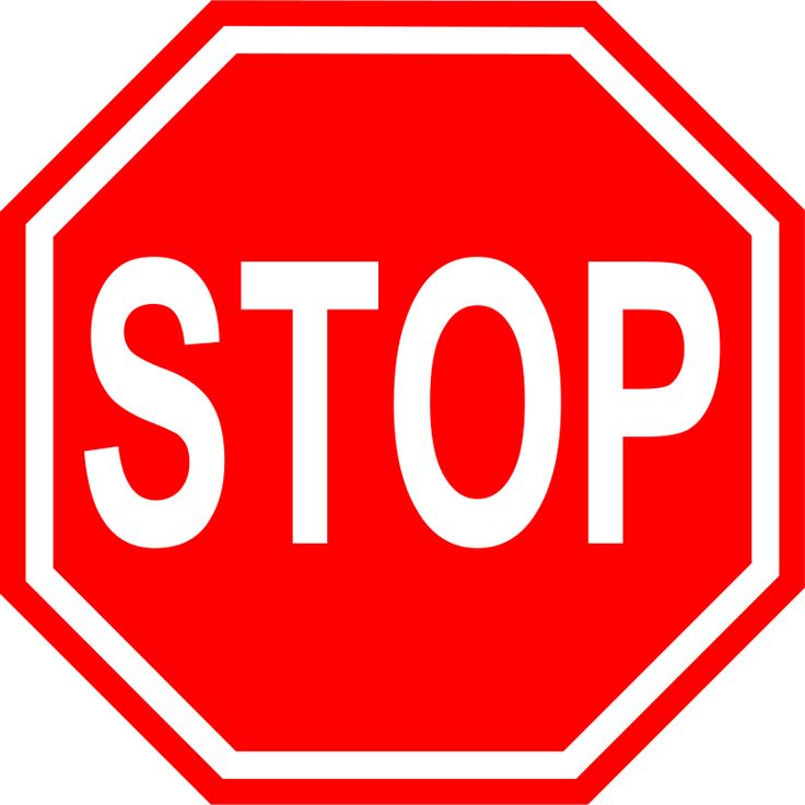 73+ Big Stop Sign Clipart
