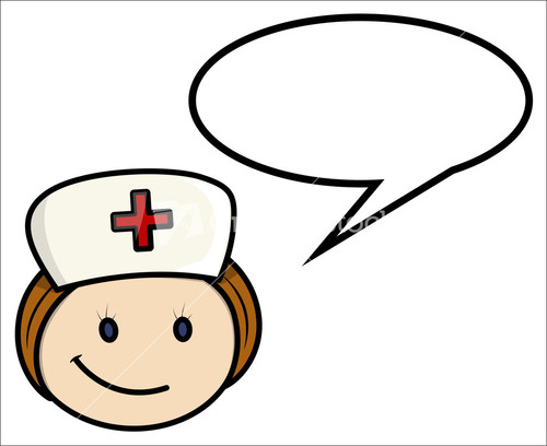 Doctor In Clinic With Nurse - Medical Cartoon Characters