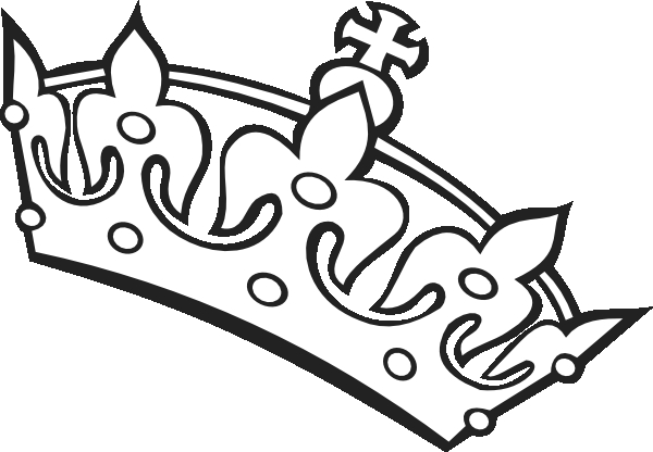 King Crown Coloring Page - Colors Print