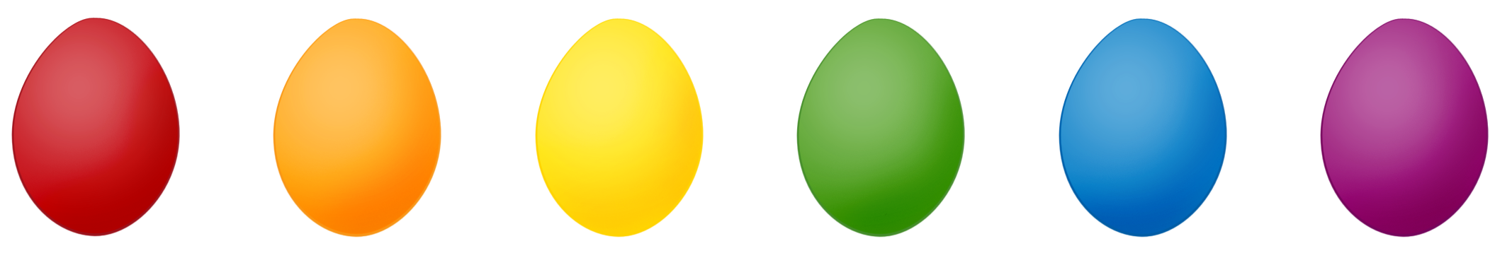 Easter Eggs PNG Clipart