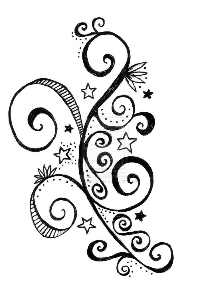 1000+ images about Scrolls & Swirls | Vinyls, Swirl ...