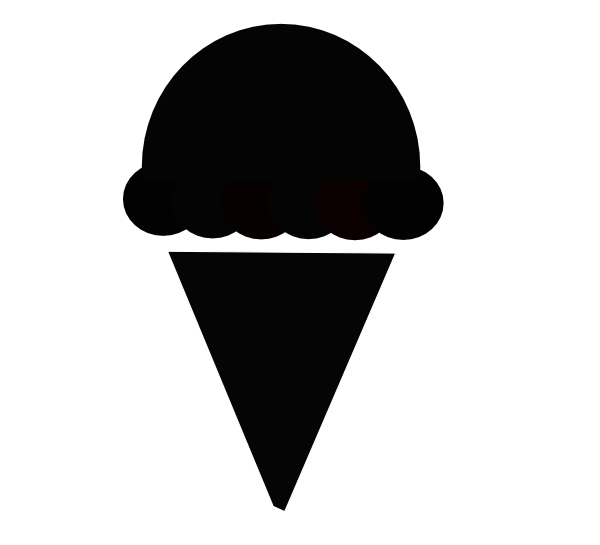 Cupcake clipart silhouette