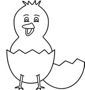 Baby Chick In Egg Template 85415 | DFILES