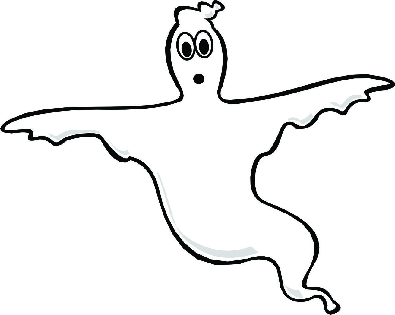 Cartoon Ghost Clipart - Free to use Clip Art Resource
