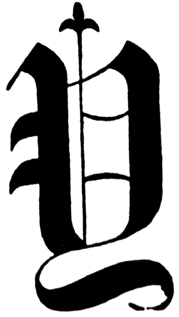Y, Old English fancy text | ClipArt ETC
