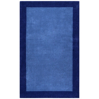 Border, Blue 5x8 - 6x9 Rugs | Overstock.com: Buy Area Rugs Online