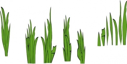 Grass Blades And Clumps clip art clip arts, free clipart ...