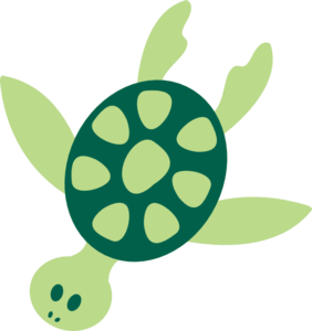 Seaturtle-large clip art - vector clip art online, royalty free ...