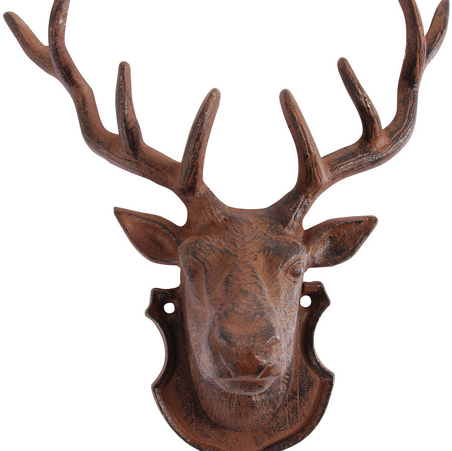 deer head wall art by garden beet | notonthehighstreet.