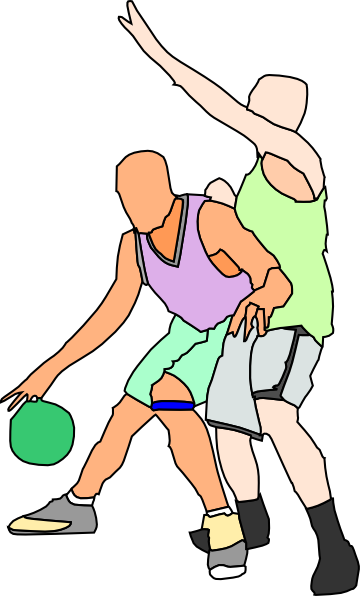 Free Basketball Players Clip Art