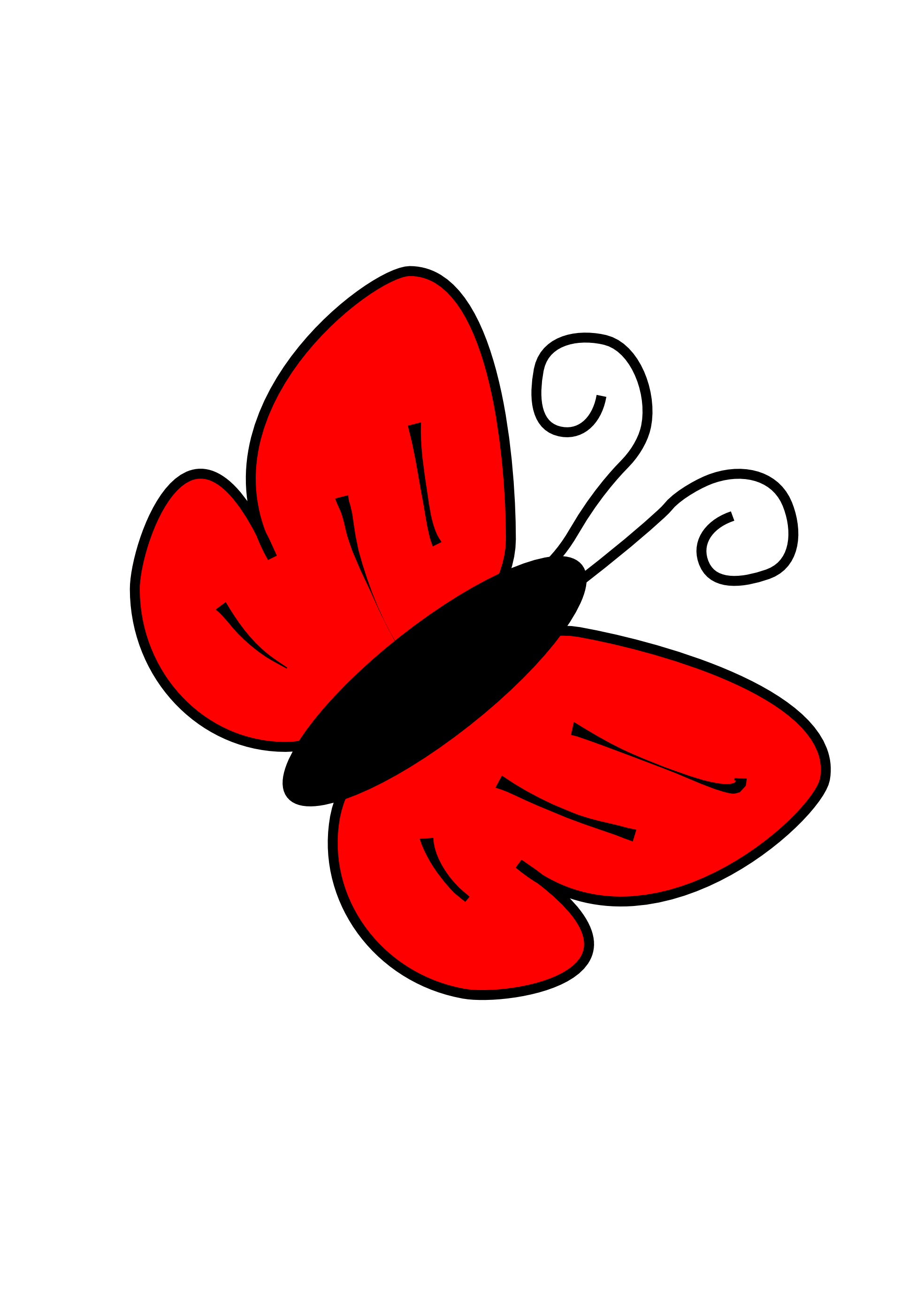 Butterfly 7 Color Colour Red 1 Peace xochi.info SupaRedonkulous ...