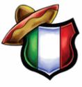 Mexican Flag Shield With Sombrero Tattoo Design at BullseyeTattoos.