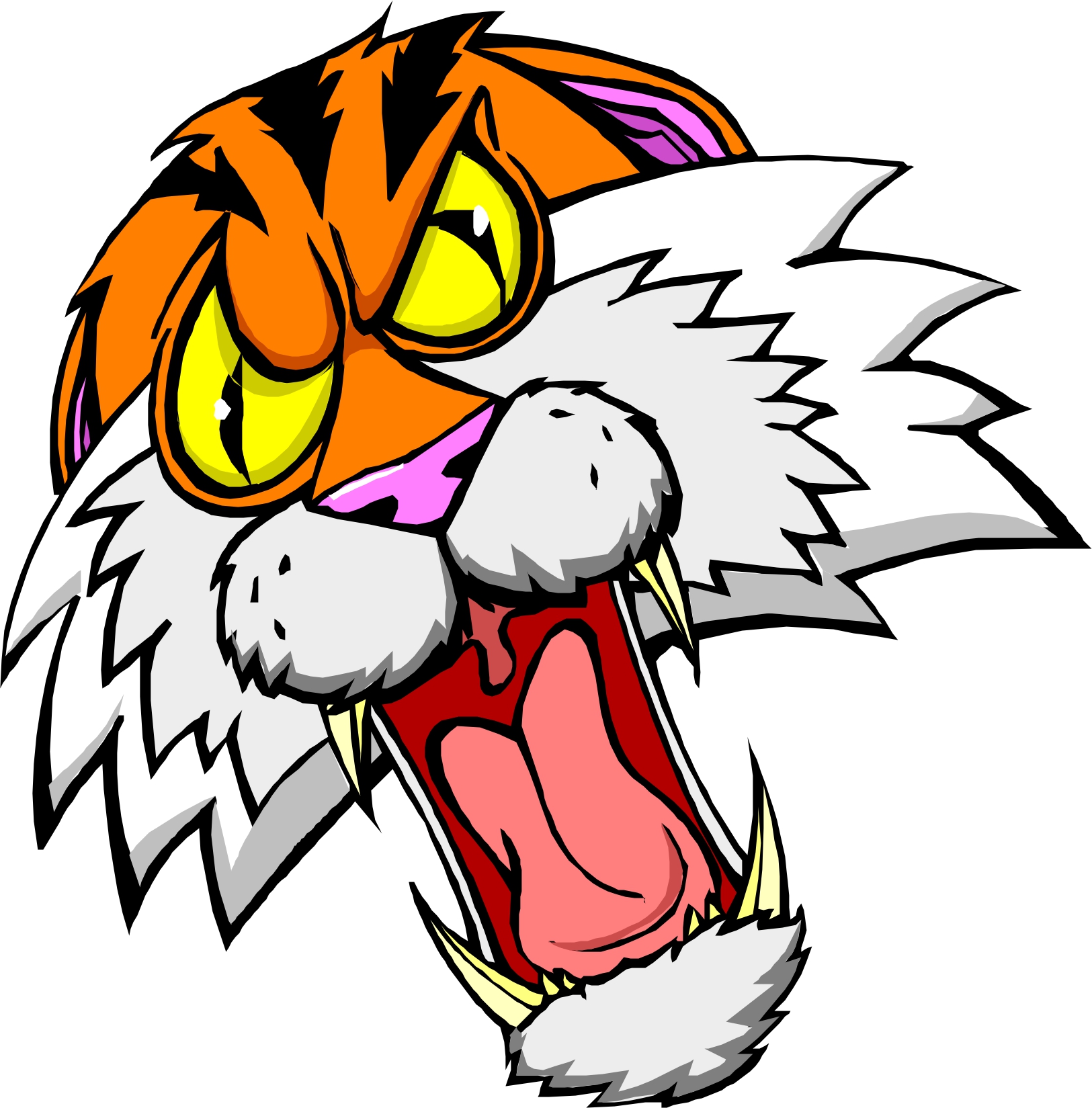 Pictures Of Animated Tigers - ClipArt Best