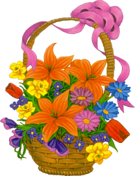EASTER BASKET CLIP ART