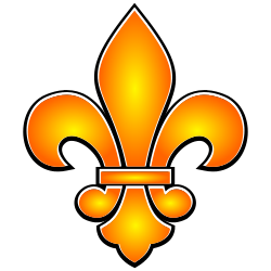 Saints Fleur De Lis Clip Art - ClipArt Best