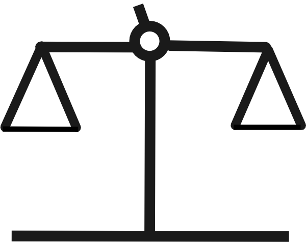Scale Balanced Clip Art - vector clip art online ...