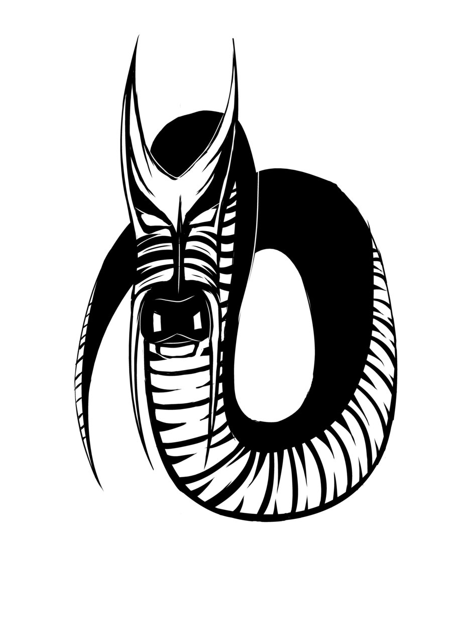 A simple dragon design
