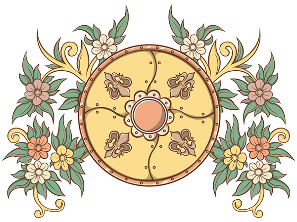 70+ Free Graphics: Vintage Vector Flowers and Floral Ornament Sets ...