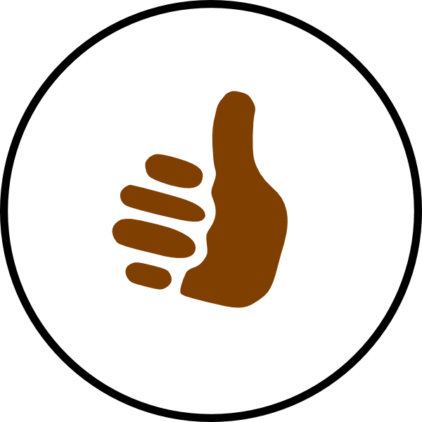 Thumbs Up Symbol But I Was Very Bitter About