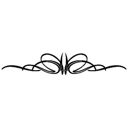 Fancy scroll clip art
