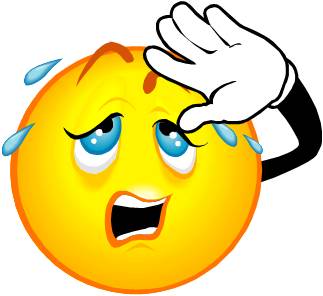 Stressed Smiley Face | Free Download Clip Art | Free Clip Art | on ...