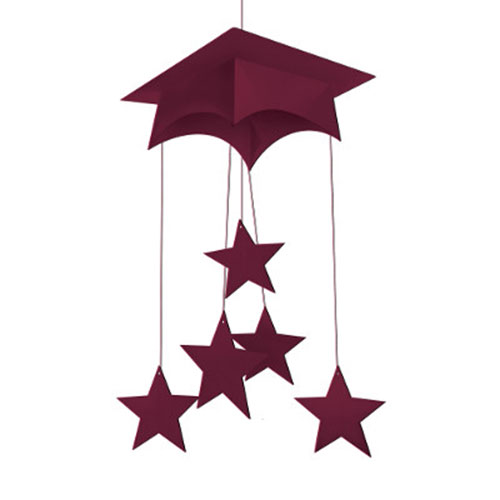 Burgundy Graduation Party Decorations | Maroon Graduation Party ...