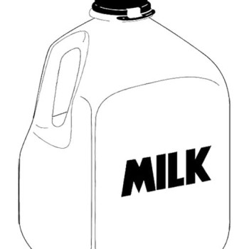 Milk jug clip art