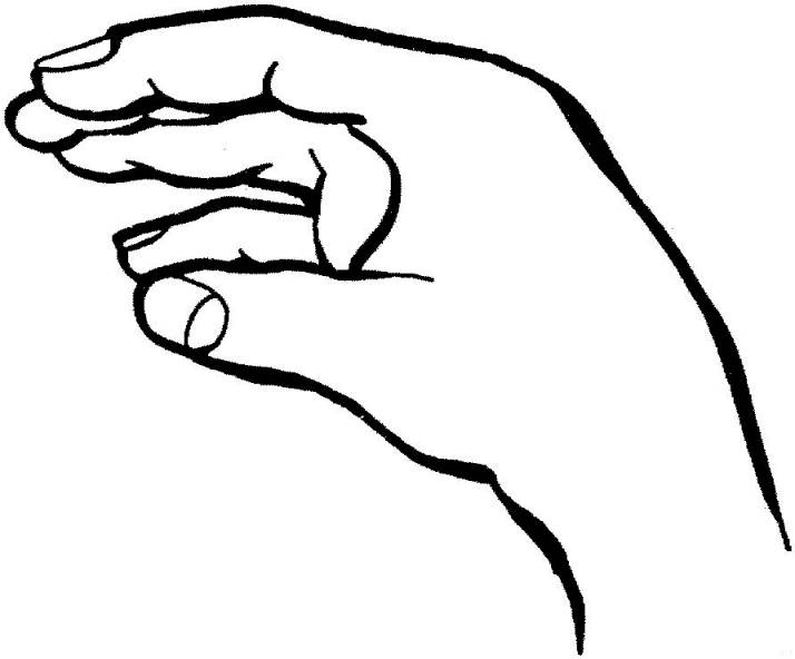 Coloring Pages Of Hands Page 1 - ClipArt Best - ClipArt Best