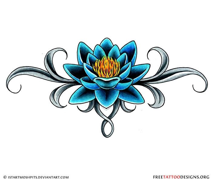 Tribal Lotus Tattoo | Lotus Tattoo ...
