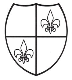 knight shield drawing Gallery