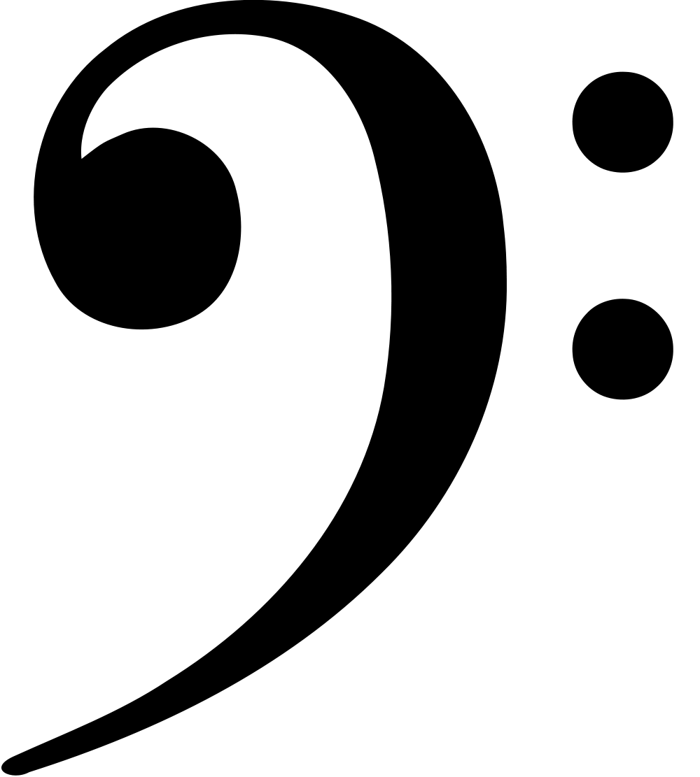 Picture Of Bass Clef - ClipArt Best