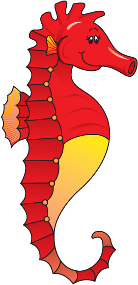Seahorse Clip Art Free - Free Clipart Images