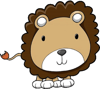 Cartoon baby animals clipart