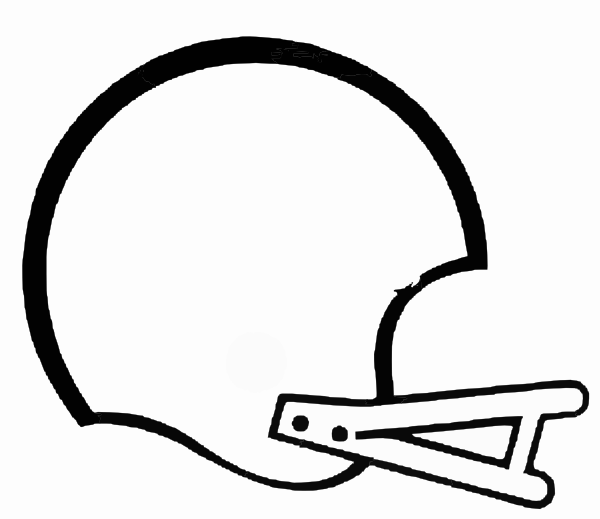 Football Outline Clip Art