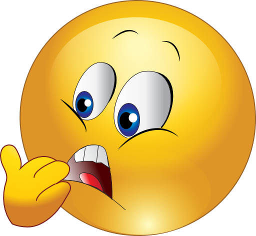Clip Art Scared Face