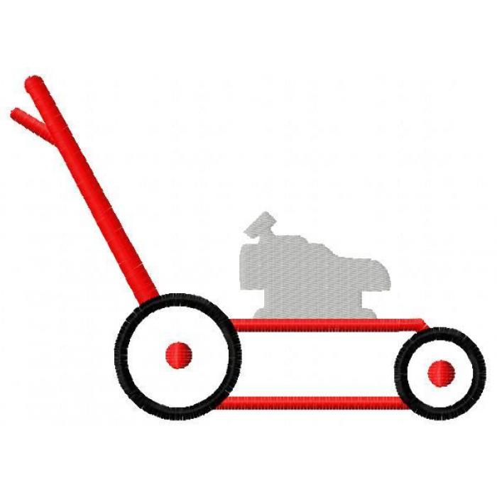 lawn Mower Applique Designs