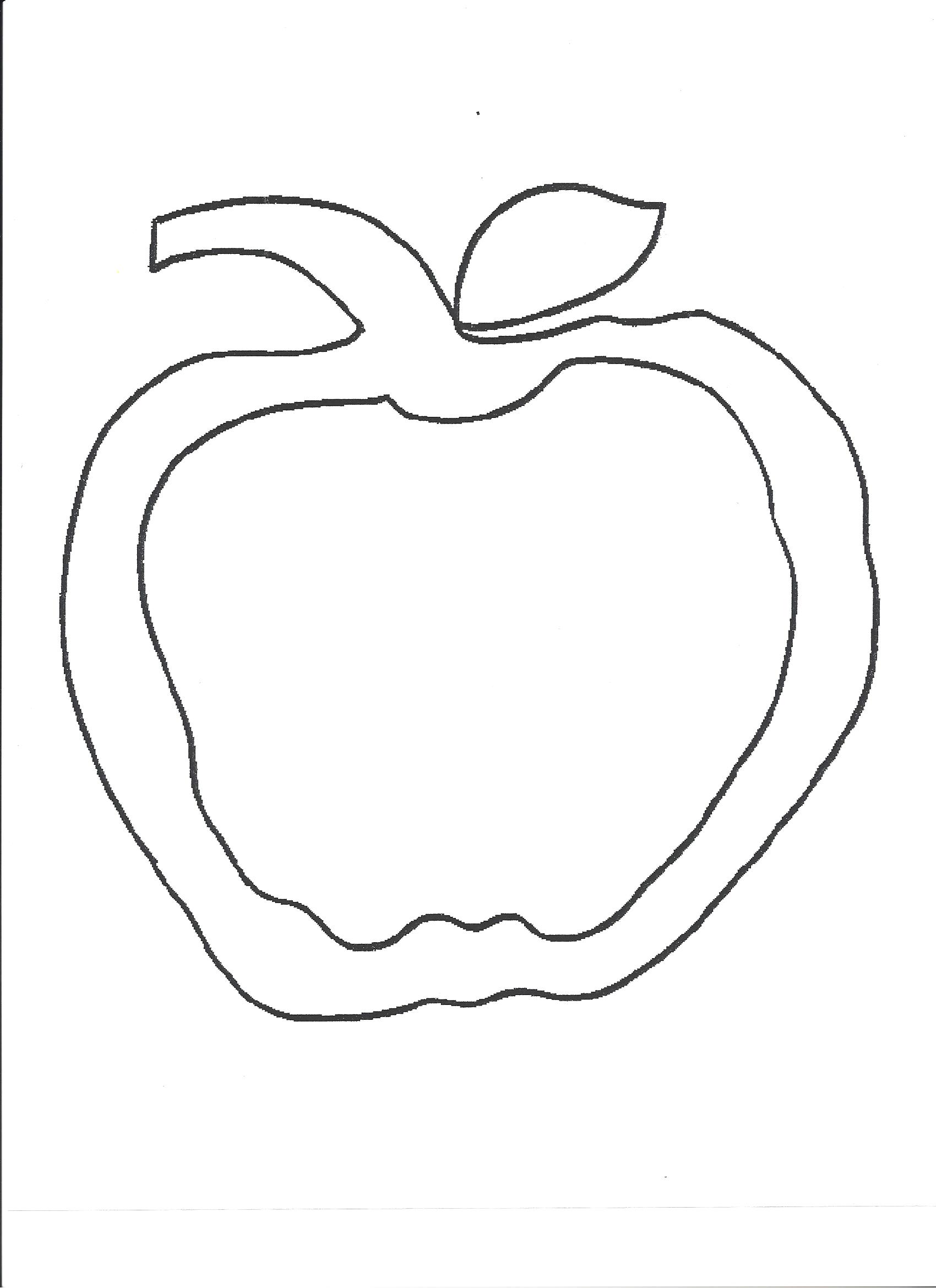 Apple Leaf Template