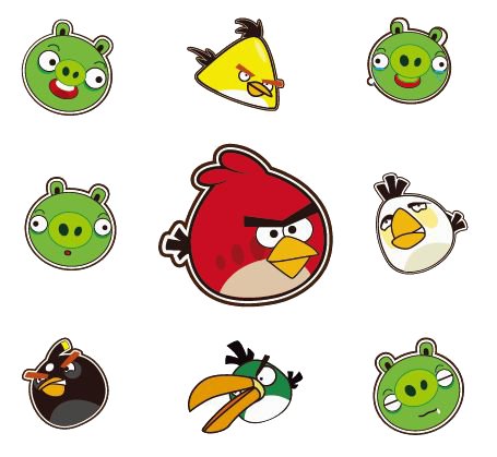 Bird Face Clipart - HVGJ