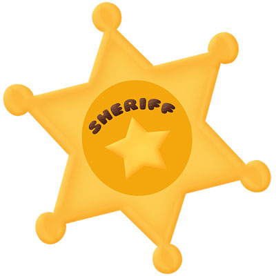 Sheriff Badge Clipart