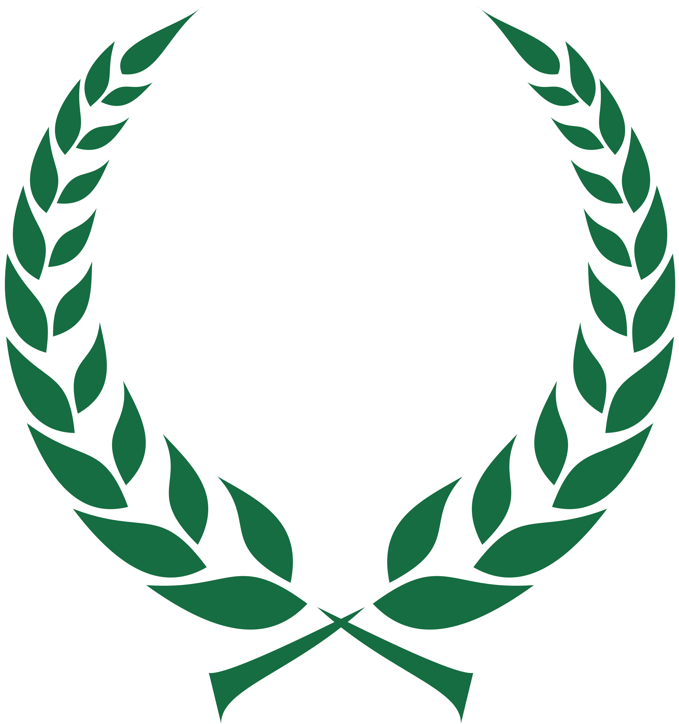 Clipart - Olive Wreath