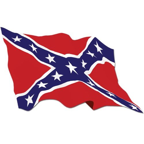 Rebel Flag Waving