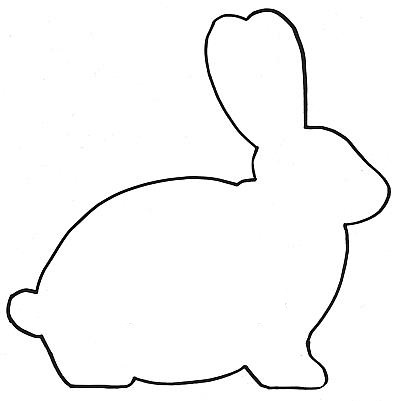 Easter 2015 Bunny Cartoons, Cake, Silhouette, Template Free |