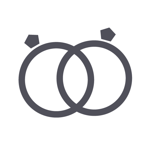 Bride, couple, gift, groom, mariage, rings, wedding icon | Icon ...