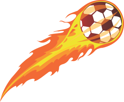 Flaming Soccer Ball Clip Art - Free Clipart Images