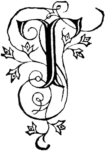 Decorative Letter T | Typography/