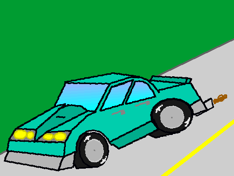 car animation on Scratch