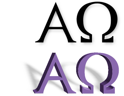 Alpha Omega Clipart